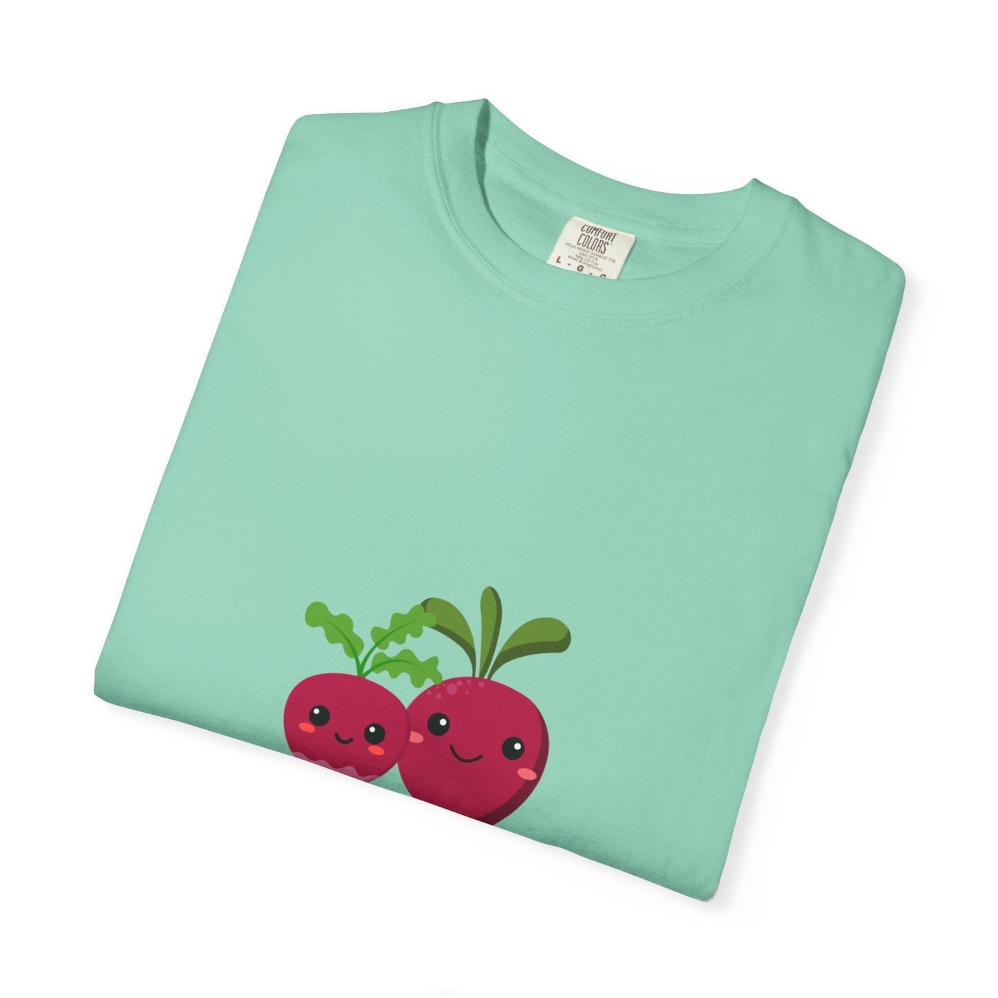 "Turnip the Beet" Unisex Garment-Dyed T-Shirt – Cute Veggie Dance Pun Graphic Tee – Funny Foodie Shirt for Dancers & Music Lovers