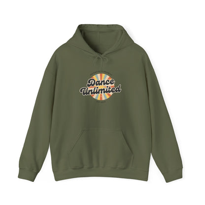 "Dance Unlimited – Potential & Growth" Retro Unisex Hoodie  Dance-Inspired Sweatshirt