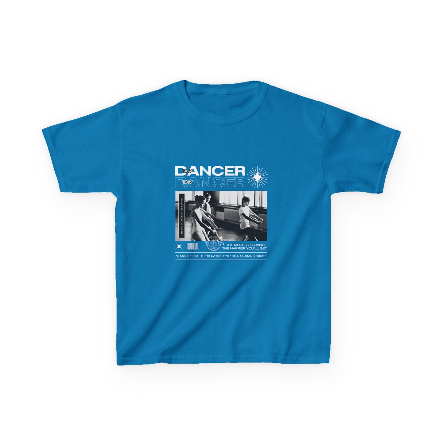“Dancer” Youth Short Sleeve Tee – Ballet Class Streetwear-Inspired Dance Shirt for Kids