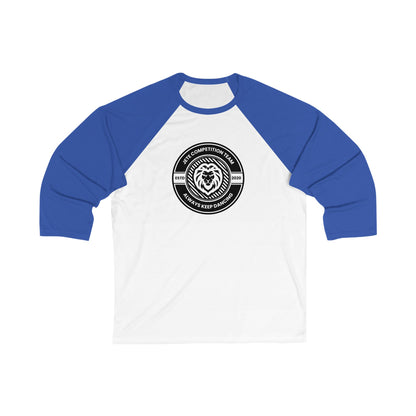 "Jeté Competition Team – Always Keep Dancing" Unisex 3/4 Sleeve Baseball Tee – Collegiate-Inspired Dance Shirt for Dancers and Teams