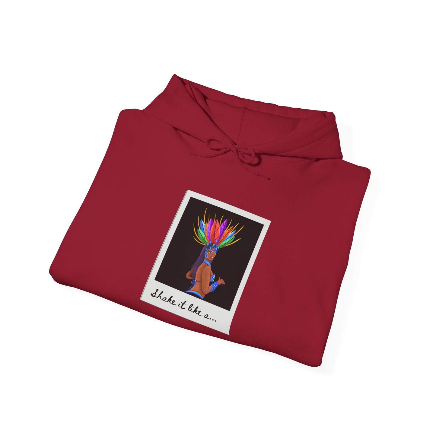"Shake It Like a... Samba Dancer" Unisex Dance Hoodie – Carnival-Inspired Graphic Sweatshirt