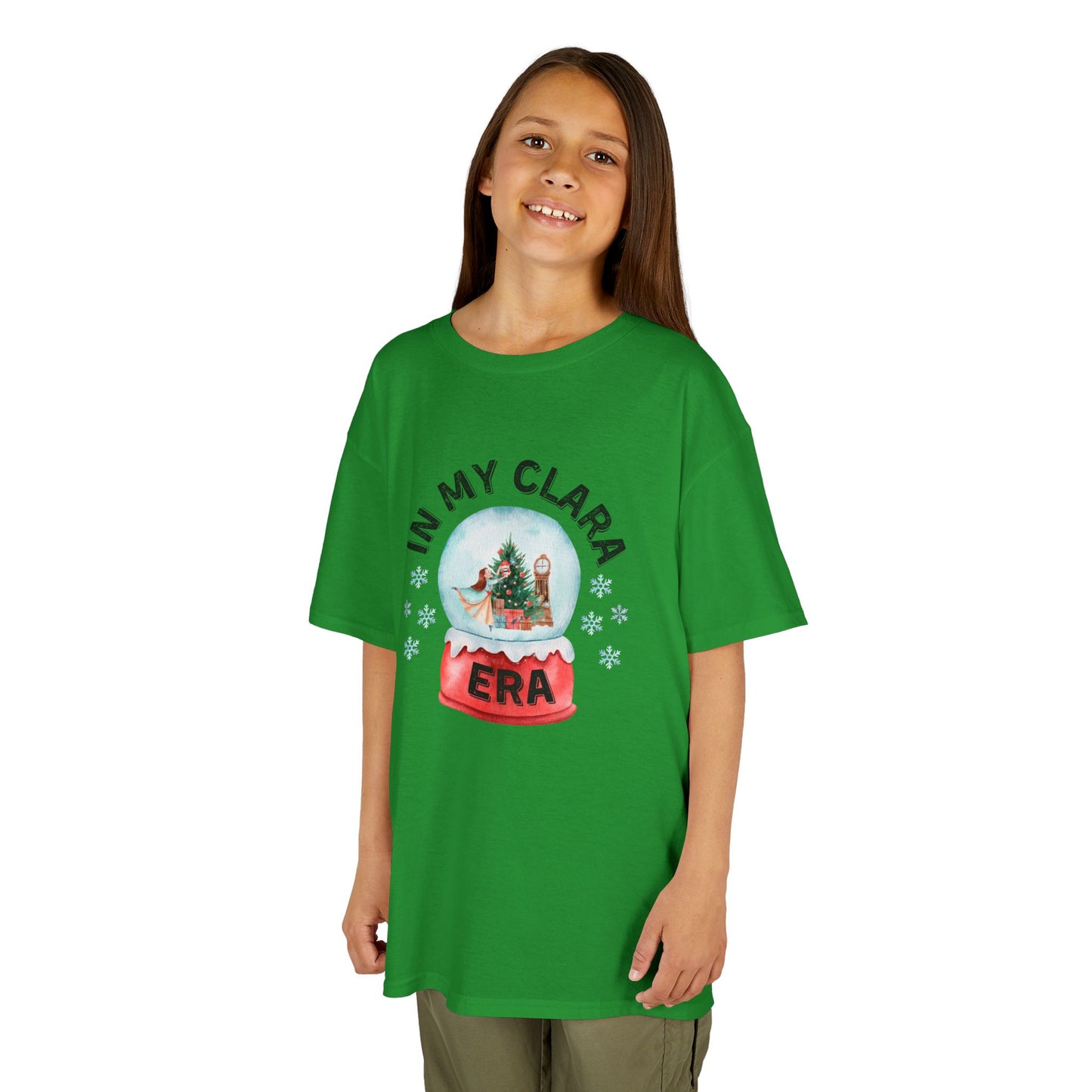 “In My Clara Era” YOUTH T-shirt – Ballet Nutcracker Tee for Kids | Youth Heavy Blend Dance Apparel