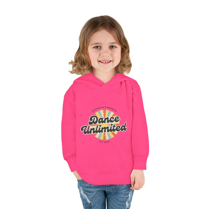 “Dance Unlimited - Potential & Growth” Toddler Fleece Hoodie – Retro Dance Graphic Sweatshirt