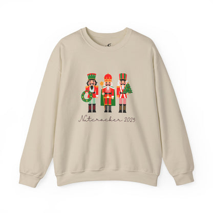 “Nutcracker 2025” ADULT Sweatshirt – Unisex Heavy Blend Crewneck | Ballet Holiday Dance Sweatshirt for Dancers