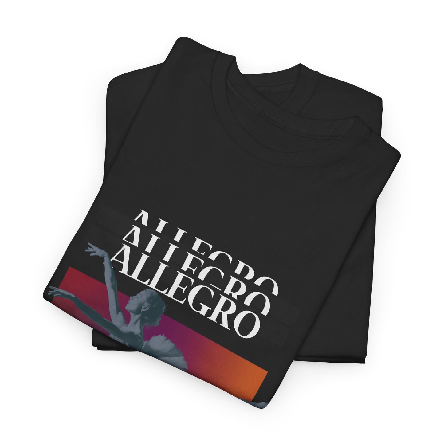"Allegro" Ballet Definition Tee – Unisex Heavy Cotton T-Shirt with Ballet Streetwear Graphic