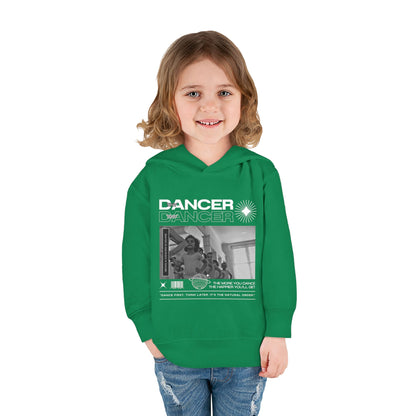 “Tiny Dancer” Toddler Pullover Hoodie – Streetwear-Inspired Ballet Class Graphic Sweatshirt for Kids
