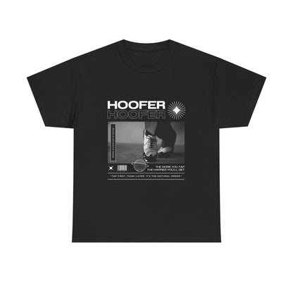 “Hoofer" Tap Dance Unisex Heavy Cotton Tee – Streetwear-Inspired Tap Shoes Graphic T-Shirt for Dancers
