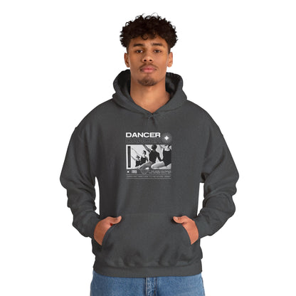 “Dancer” Young Ballet Dancers at the Barre Graphic | Streetwear-Inspired Ballet Hoodie for Dance Enthusiasts - Unisex Heavy Blend™ Hooded Sweatshirt