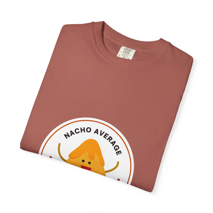 "Nacho Average Dancer" T-Shirt – Funny Dance Pun Unisex Garment-Dyed Tee with Cute Nacho Graphic 🌮💃