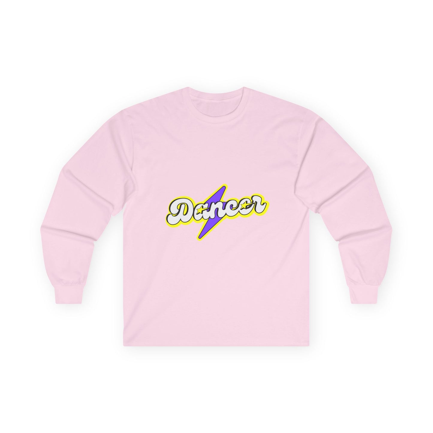 "Dancer" Unisex Long Sleeve Tee – Superhero-Inspired Graphic Dance Shirt for Performers, Instructors & Studio Heroes