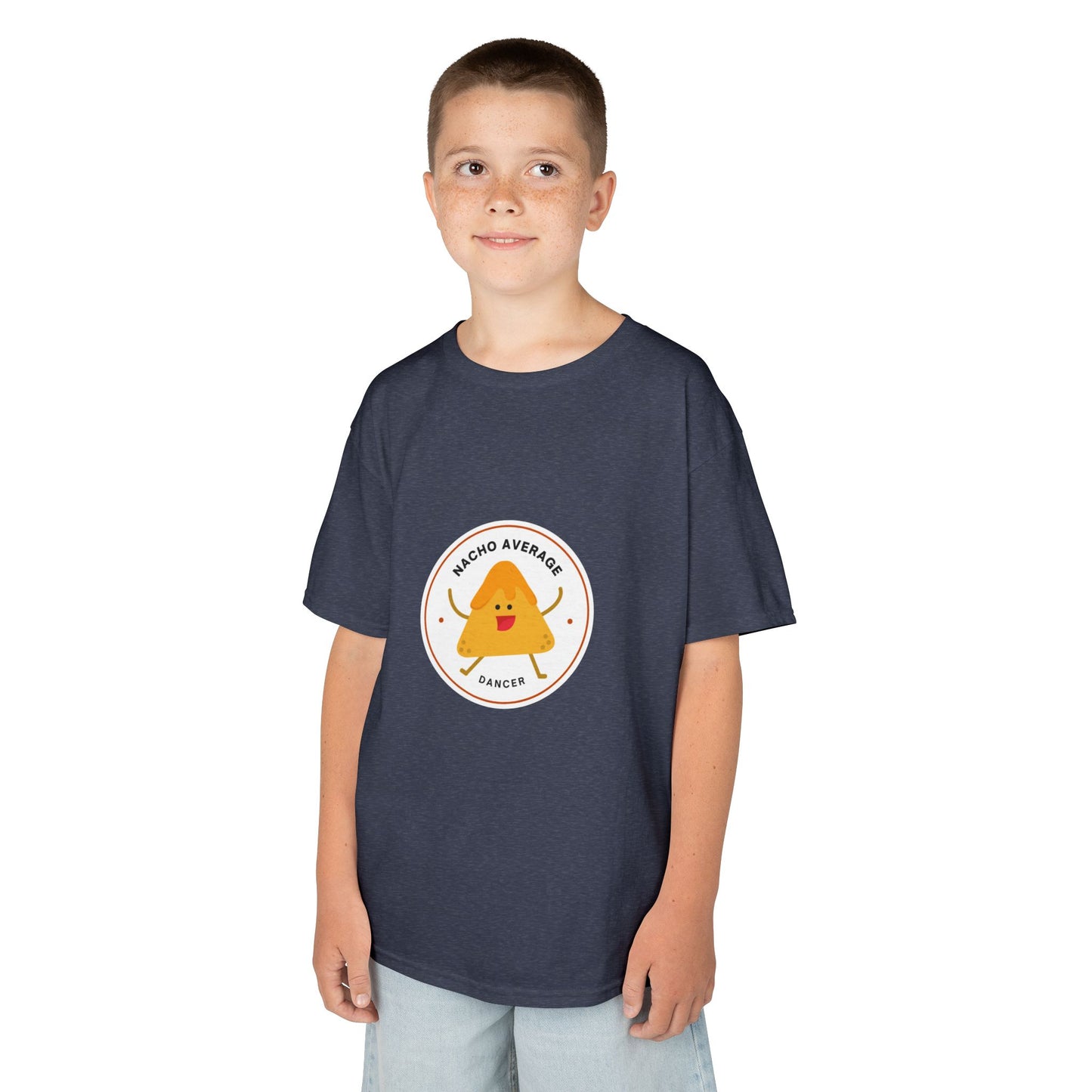 "Nacho Average Dancer" Youth Dance T-Shirt – Cute Nacho Graphic Tee for Kids Who Love to Dance