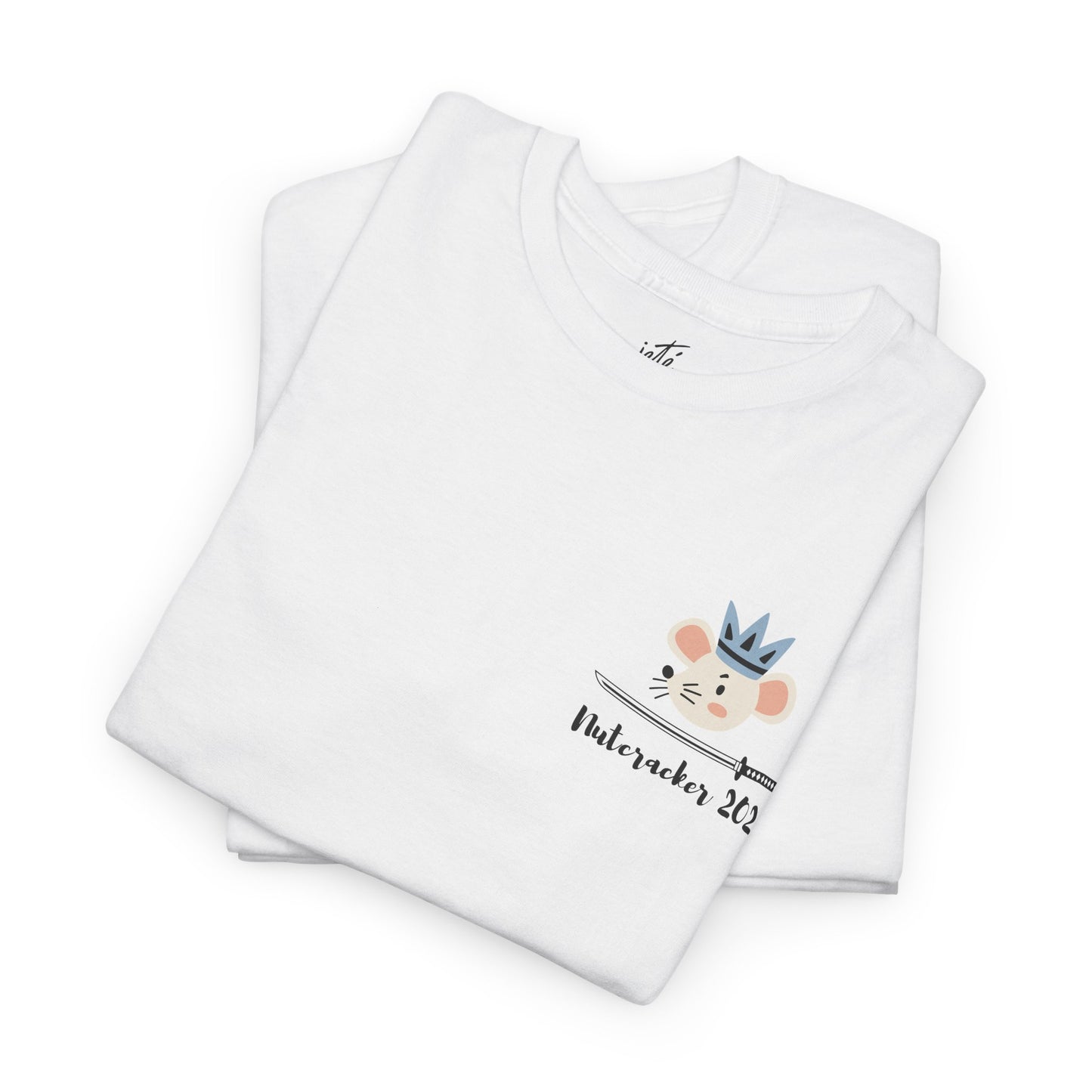 “Mouse King ’Tings” Back Print ADULT T-shirt + “Nutcracker 2025” Front – Unisex Heavy Cotton Tee | Ballet Holiday Dance Apparel