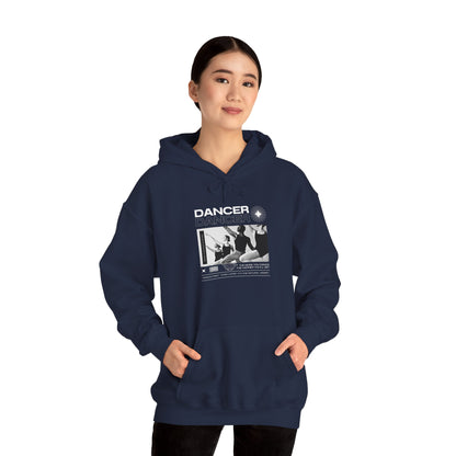 “Dancer” Young Ballet Dancers at the Barre Graphic | Streetwear-Inspired Ballet Hoodie for Dance Enthusiasts - Unisex Heavy Blend™ Hooded Sweatshirt