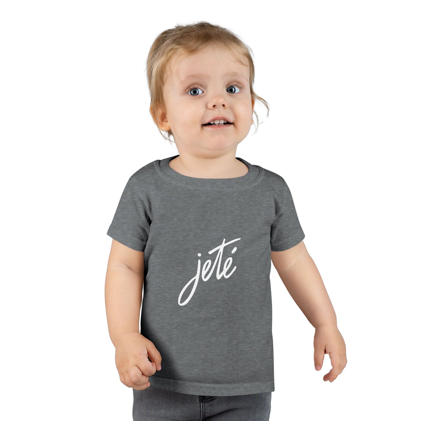 “Jeté” Official Logo | Ballet & Dance T-Shirt for Toddlers & Young Dance Enthusiasts - Toddler Short Sleeve Tee