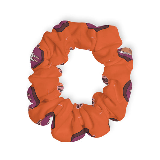 “Life Without Dance Is Pointeless” Scrunchie – Funny Ballet Pun Hair Accessory with Cute Dancing Capybara Graphic