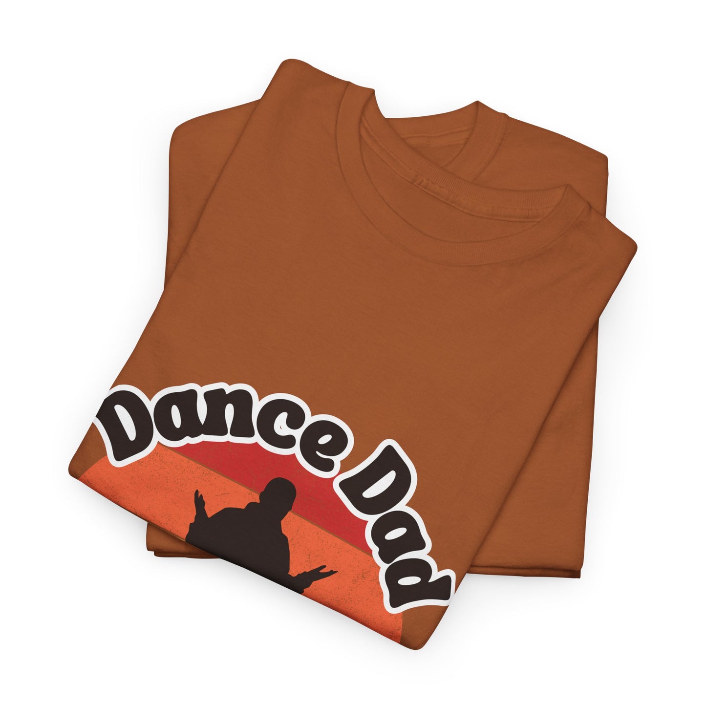 "Dance Dad" Unisex Heavy Cotton Tee – Funny Retro Dance Shirt for Cool Dads