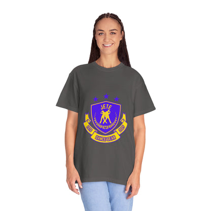 "Jeté Dance Gear" Unisex Garment-Dyed T-Shirt – Collegiate-Style Graphic Tee – Dance Apparel for Dancers & Performers