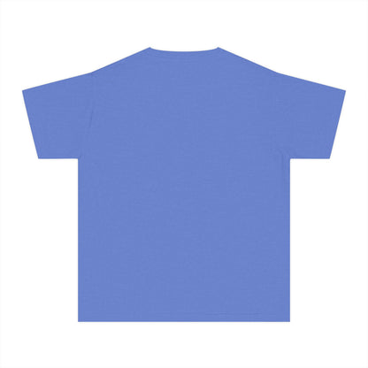 “Dance Mode On" Comfort Colors Youth Midweight  T-Shirt – Pastel Stars & Smiley Face Dance Graphic Tee for Kids
