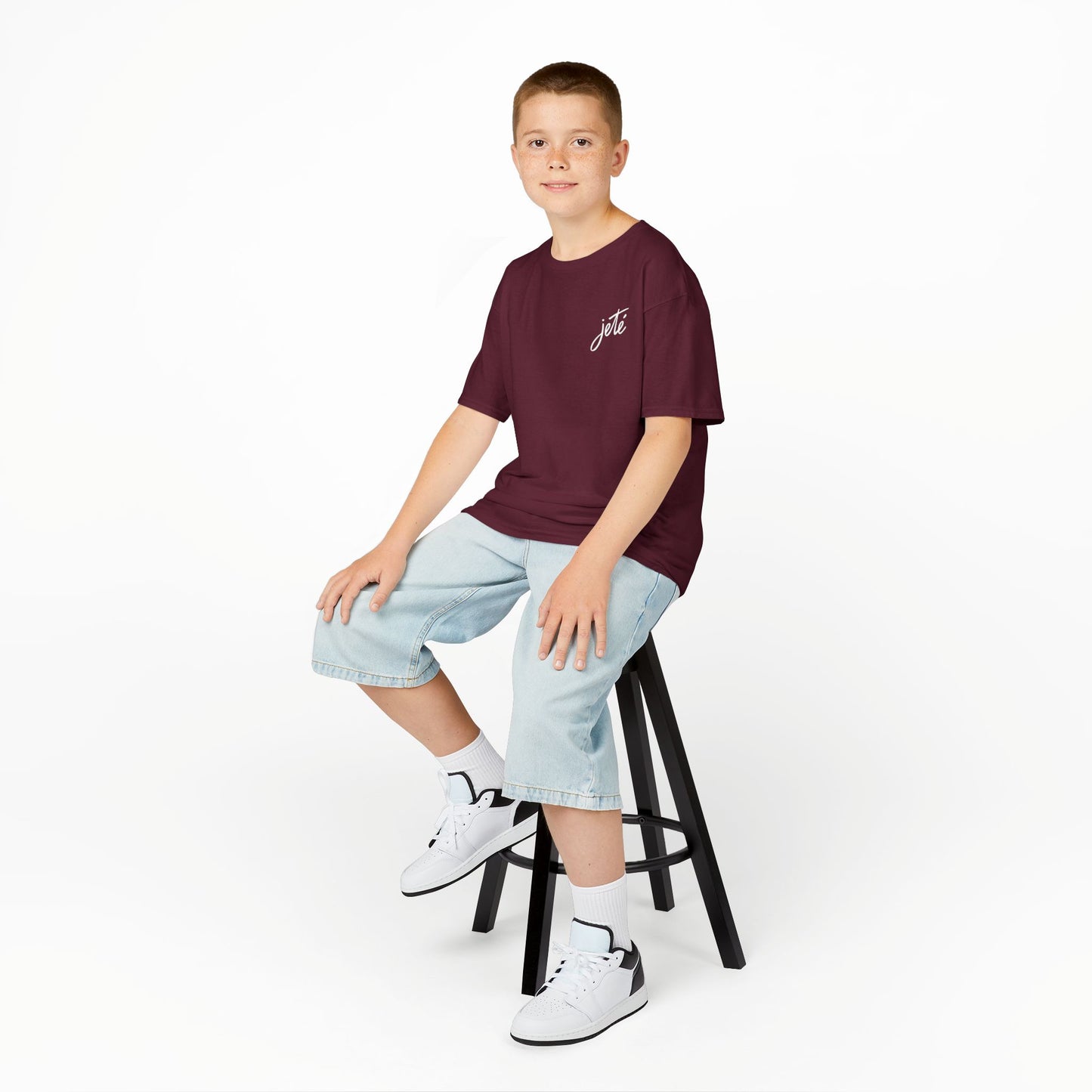 “Jeté” Official  Logo | Ballet & Dance T-Shirt for Kids & Young Dance Enthusiasts - Youth Short Sleeve Tee