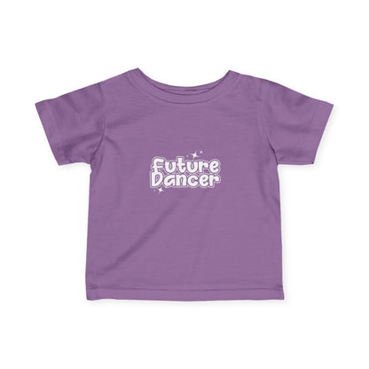 “Future Dancer” Infant Fine Jersey Tee – Adorable Dance-Themed Baby T-Shirt for Tiny Ballerinas and Little Movers