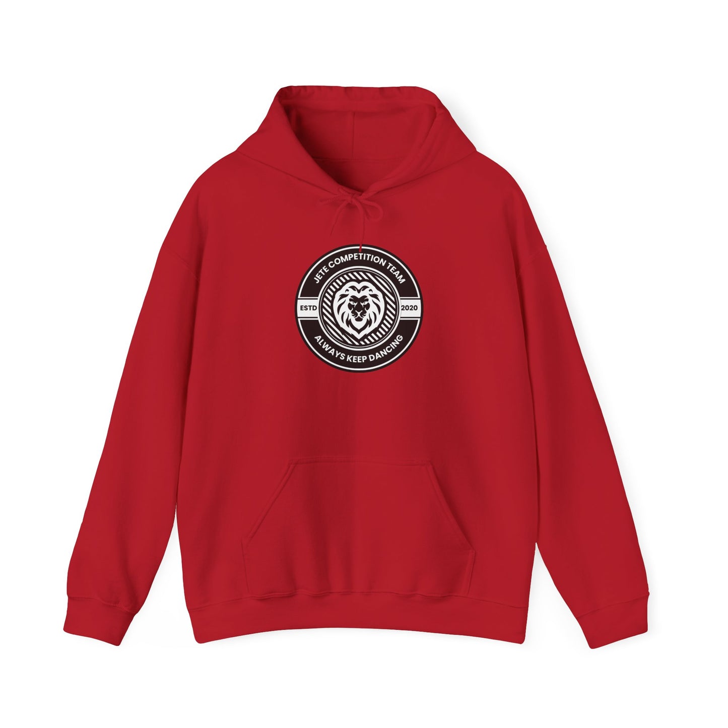 "Jeté Competition Team – Always Keep Dancing" Hoodie  Unisex Collegiate-Inspired Dance Sweatshirt