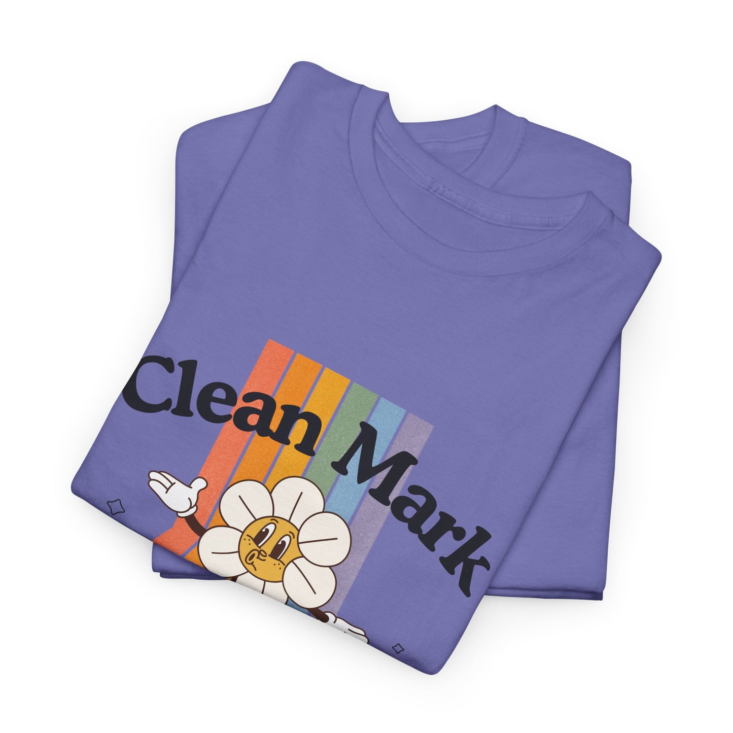 “Clean Mark Social Club” Unisex Heavy Cotton T-Shirt – Streetwear-Inspired Dance Graphic Tee for Adults & Kids