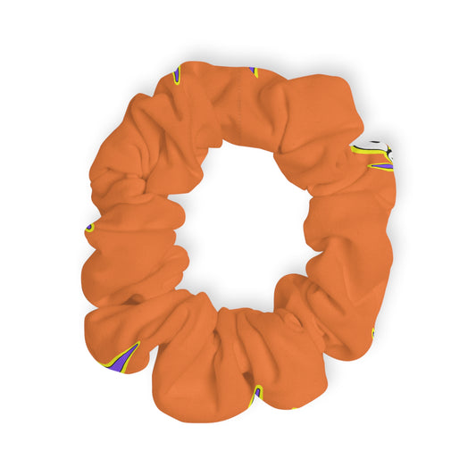 “Dancer” Scrunchie – Superhero-Inspired Dance Hair Accessory with Bold Graphic for Performers