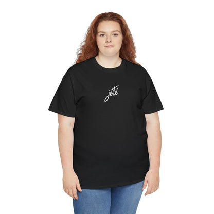 “Jeté” Official Embroidered Logo -Classic Dance Tee for Ballet & Dance Enthusiasts | Unisex Heavy Cotton™ T-Shirt