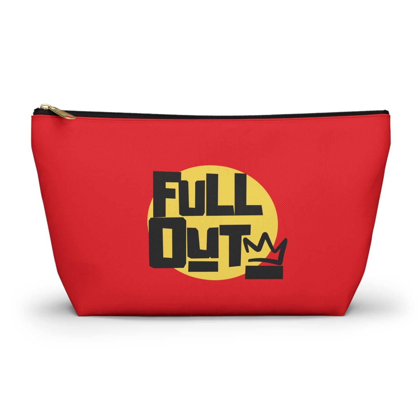 "Full Out" Makeup Bag – Streetwear-Inspired Dance Graphic – Bold Dance-Themed Zipper Pouch for Cosmetics, Accessories & Travel Essentials
