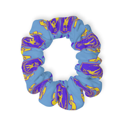 “Jeté Dance Gear” Scrunchie – Collegiate-Inspired Dance Team Hair Accessory for Dancers