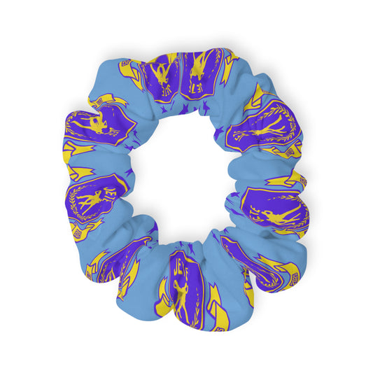 “Jeté Dance Gear” Scrunchie – Collegiate-Inspired Dance Team Hair Accessory for Dancers