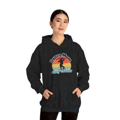 Dance Mom Hoodie – Retro Graphic Unisex Heavy Blend™ Sweatshirt for Proud Dance Moms – Fun Gift for Dance Recitals & Holidays