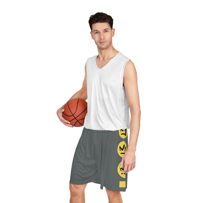 Full Out Premium Collection Basketball Shorts – Vibrant Unisex Dance Shorts with Bold Streetwear Graphics Down the Legs