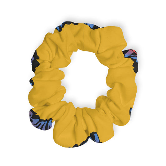 “Dancer Vibes” Scrunchie – Colorful Text Dance Hair Accessory for Performers and Dance Lovers