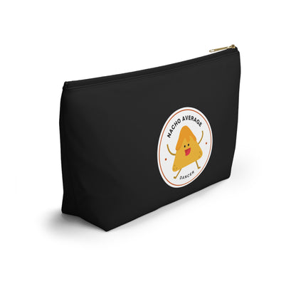 "Nacho Average Dancer" Makeup Bag – Cute Nacho Dance Graphic – Fun Dance-Themed Zipper Pouch for Cosmetics, Accessories & Gifts