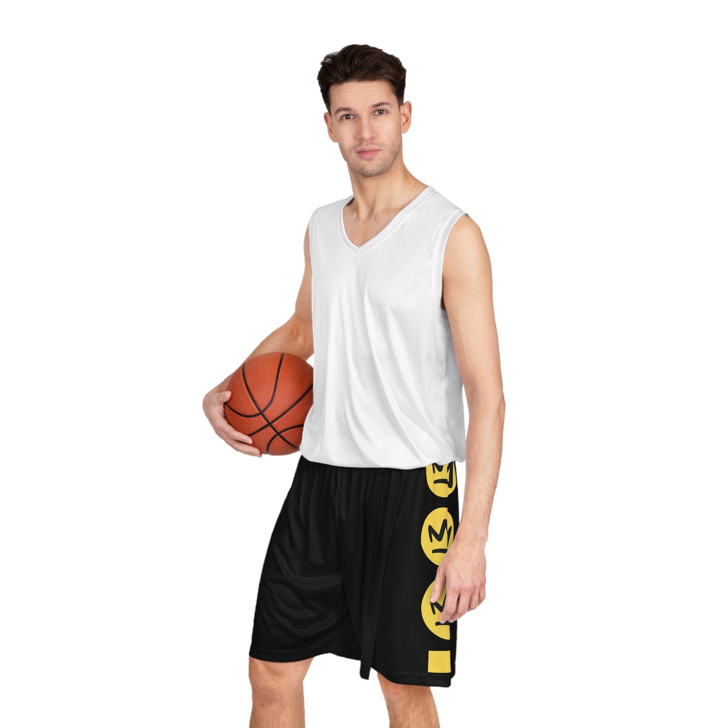 Full Out Premium Collection Basketball Shorts – Vibrant Unisex Dance Shorts with Bold Streetwear Graphics Down the Legs