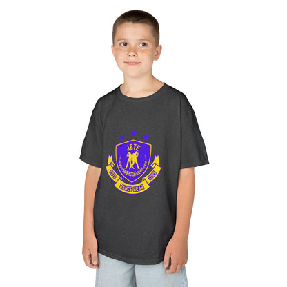"Jeté Dance Gear" Youth Short Sleeve Tee – Collegiate-Inspired Dancer Graphic Shirt for Kids