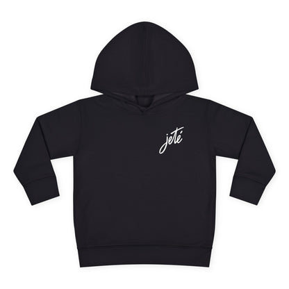 “Jeté” Official  Logo | Ballet & Dance Hoodie for Kids & Young Dance Enthusiasts - Toddler Pullover Hoodie