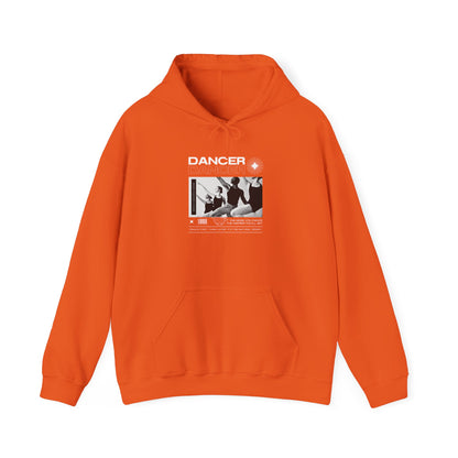 “Dancer” Young Ballet Dancers at the Barre Graphic | Streetwear-Inspired Ballet Hoodie for Dance Enthusiasts - Unisex Heavy Blend™ Hooded Sweatshirt