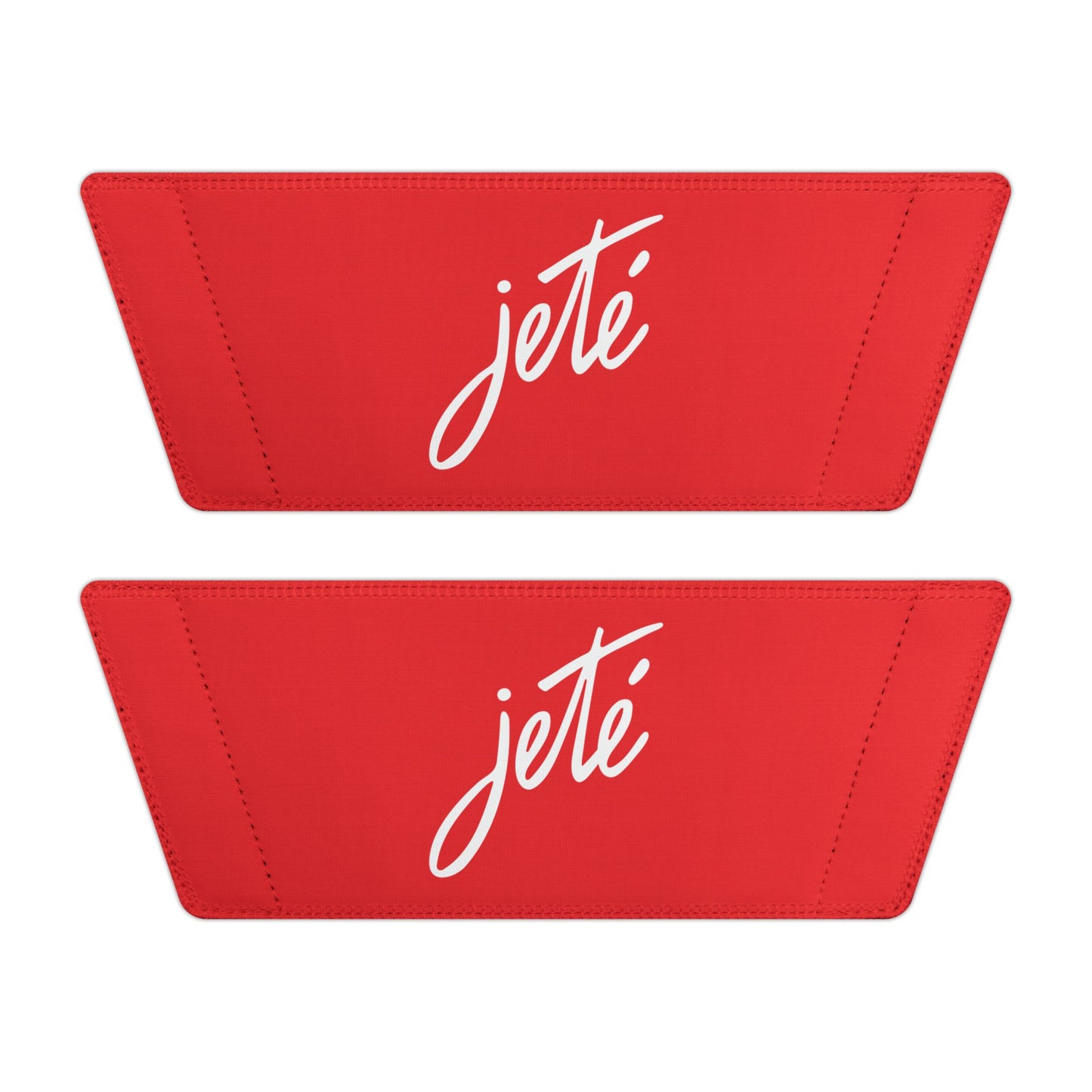 WOMEN'S SIZES - “Jeté” Official Logo Dance -Inspired Custom Footwear | Women’s Sandal Slides with Removable Straps