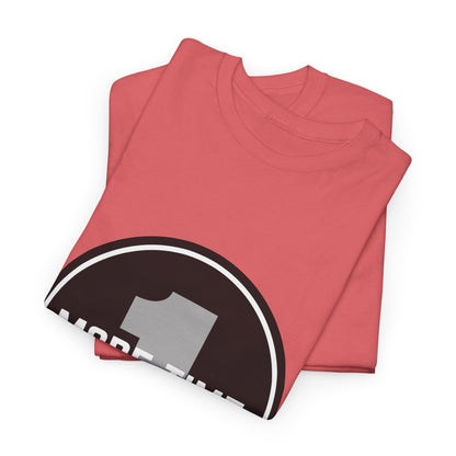 "One More Time is a Lie" Unisex Heavy Cotton Tee – Bold Emblem Dance Graphic Shirt for Dancers, Performers & Rehearsal Warriors