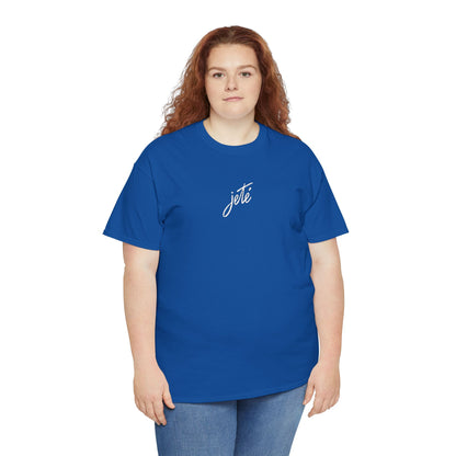 “Jeté” Official Embroidered Logo -Classic Dance Tee for Ballet & Dance Enthusiasts | Unisex Heavy Cotton™ T-Shirt
