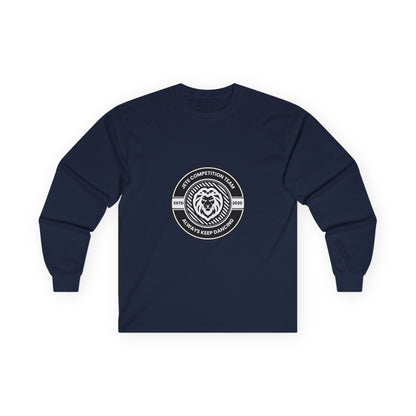 "Jeté Competition Team – Always Keep Dancing" Unisex Long Sleeve Tee – Collegiate-Inspired Dance Team Shirt for Performers, Studios & Spirit Wear