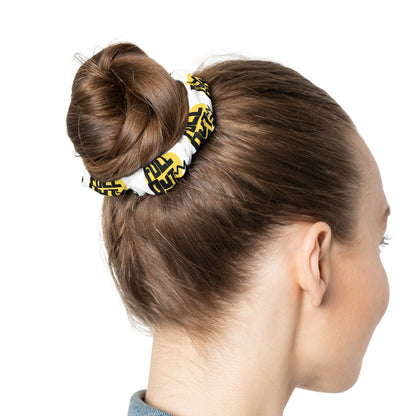 “Full Out” Scrunchie – Bold Streetwear-Inspired Dance Hair Accessory for Performers and Hip-Hop Dancers