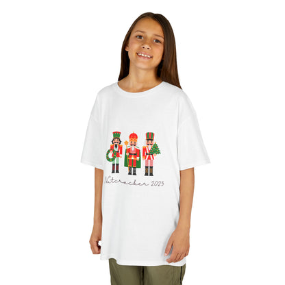 “Nutcracker 2025” T-shirt – YOUTH Crewneck | Ballet Holiday Dance T-shirt for Dancers