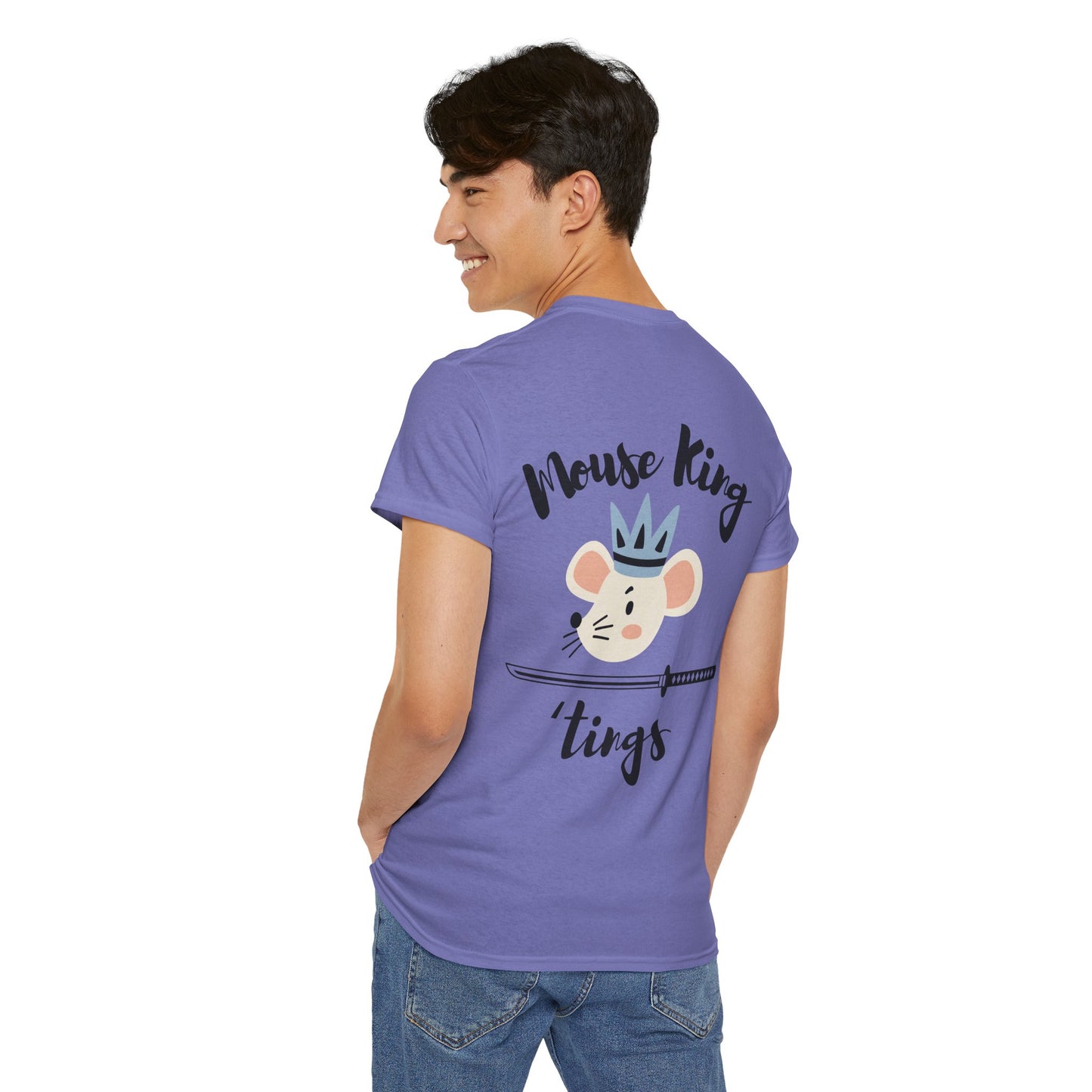 “Mouse King ’Tings” Back Print ADULT T-shirt + “Nutcracker 2025” Front – Unisex Heavy Cotton Tee | Ballet Holiday Dance Apparel
