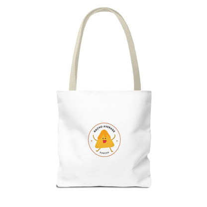"Nacho Average Dancer" Canvas Tote Bag – Funny Kawaii Dance Tote with Nacho Graphic for Dancers & Dance Moms