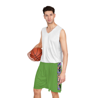 Levels Premium Collection, Vibrant Basketball Shorts for Dancers, Sportswear, Summer Fun, Gift for Dance Lovers, Casual Daily Wear