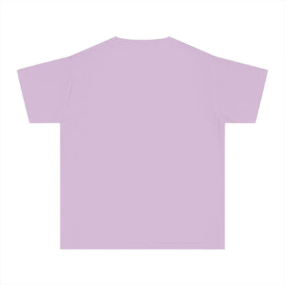 “Dance Mode On" Comfort Colors Youth Midweight  T-Shirt – Pastel Stars & Smiley Face Dance Graphic Tee for Kids
