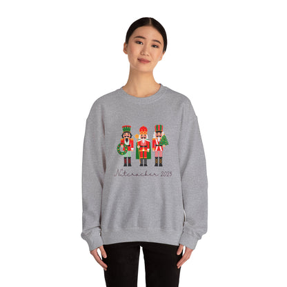 “Nutcracker 2025” ADULT Sweatshirt – Unisex Heavy Blend Crewneck | Ballet Holiday Dance Sweatshirt for Dancers